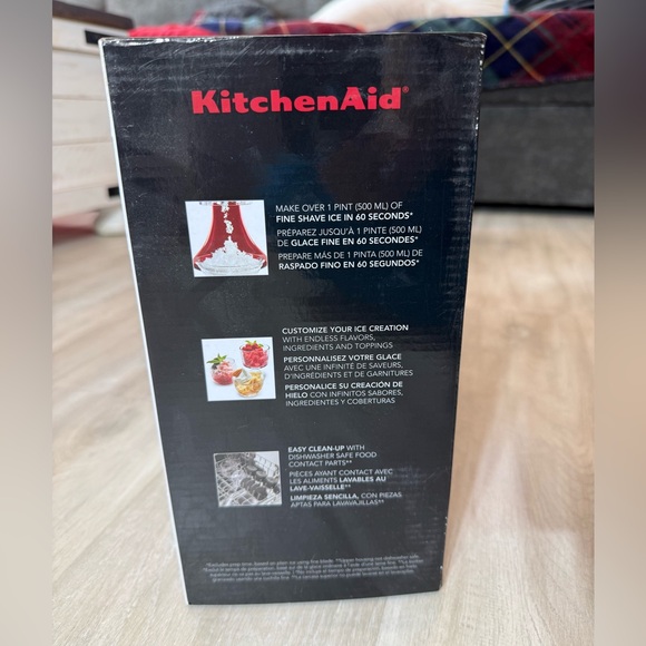 KitchenAid Red Shave Ice Attachment - Picture 2 of 5